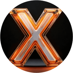 BG X 3D logo