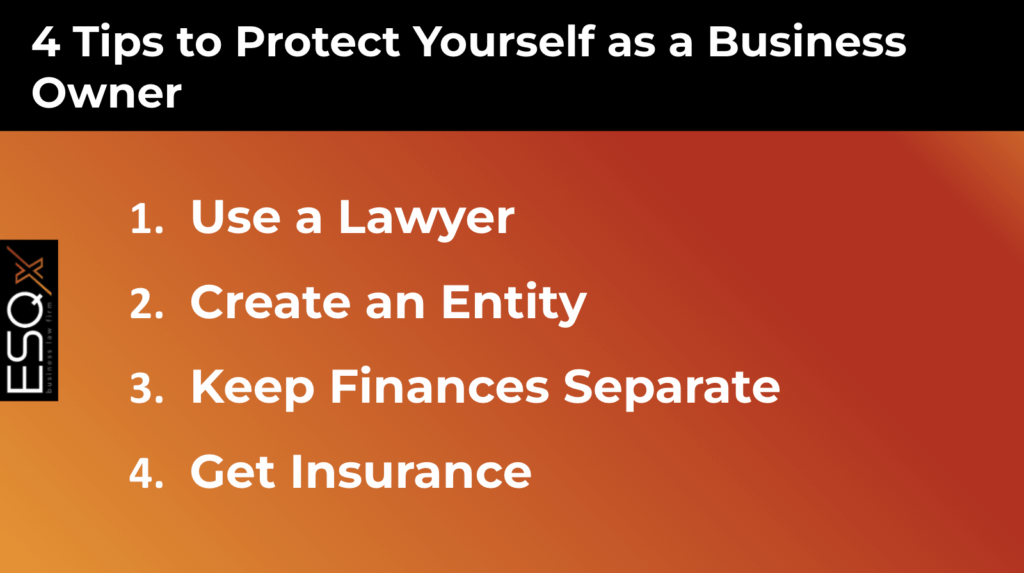 Four tips for business owners on self-protection